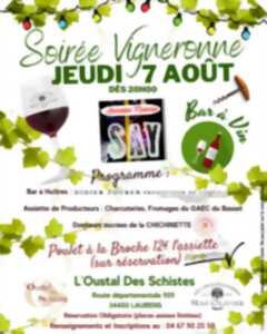 photo SOIRÉE VIGNERONNE À L'OUSTAL DES SCHISTES