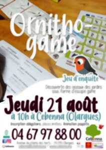 photo JEU D'ENQUÊTE : ORNITHOGAME !