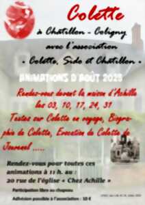 photo Animations autour de Colette