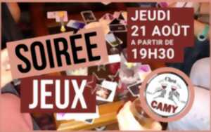 photo Soirée Jeux Chez Camy