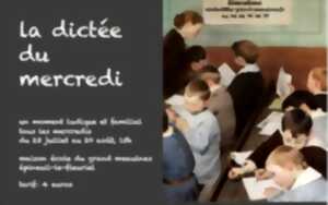 photo Dictée du mercredi à la Maison Ecole