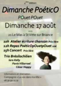 photo Dimanche PoéticO Pouet Pouet !