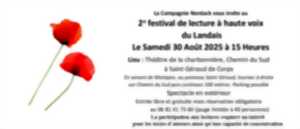 photo 2ème Festival de lecture à haute voix du Landais