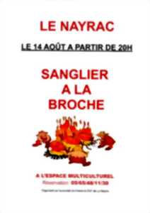 photo Repas - Sanglier à la broche