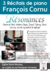 photo Trois récitals de piano par François Cornu - Résonances...