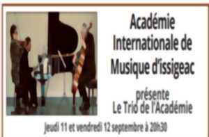 photo Académie inernationale de musique d'issigeac présente | Le trio de l'academie