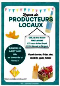 photo Repas de producteurs locaux