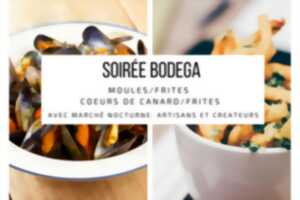 photo Soirée Bodega / moules-frites