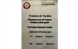photo Championnat de france de Chistera joko garbi - 1/2 Finale