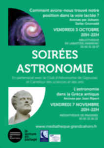 photo Conférence : L’astronomie dans la Grèce antique
