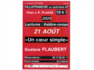 photo Lectures : théâtre-roman - Un cœur simple