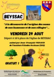 photo Balade toponymique à Beyssac