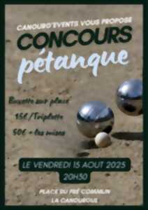 photo CONCOURS DE PÉTANQUE