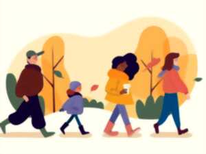 photo Marche d'automne et repas