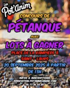 photo Concours de pétanque