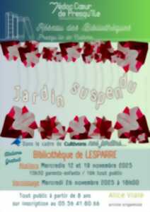 photo Vernissage expo Jardin suspendu