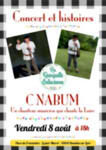 photo Concert et Histoire avec C Nabum (marinier de Loire) à la Guinguette Bellocéenne