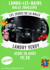 photo Concert « Les jeudis de la halle » : Landry Verdy