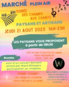 photo Marché de paysans et artisans soirée des champs aux chants