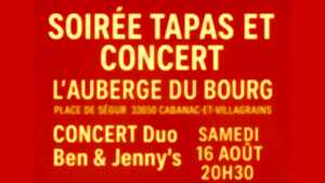 photo Soirée concert à l'auberge
