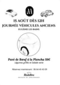 photo Menu spécial journée véhicules anciens