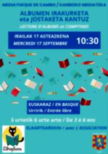 photo Lecture d'albums et comptines en basque