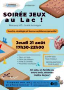 photo Soirée jeux au lac