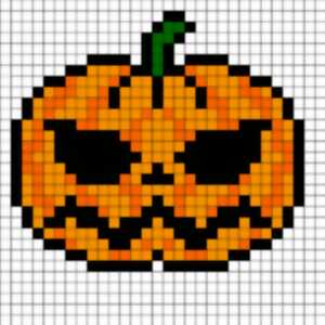 photo PIXEL ART SPECIAL HALLOWEEN