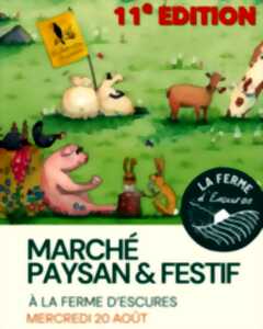 photo Marché paysan et festif à la ferme d'Escures