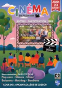 Cinéma en plein air à Luzech