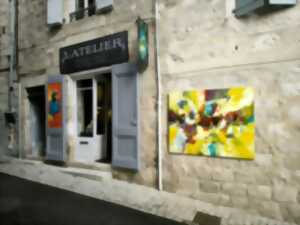 photo Vernissage d'Août à l'atelier de Pierre d'Huparlac (peinture) et d'Hugo (sculpture)