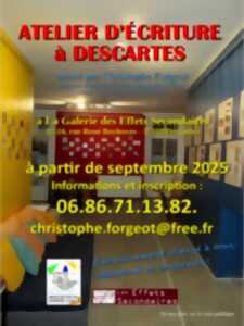 Atelier d'écriture