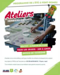 photo ATELIER HERBIERS ENFANTS