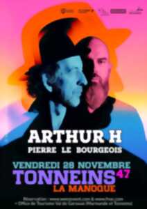 photo ARTHUR H et Pierre Le Bourgeois en Concert
