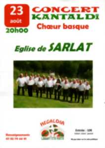 photo Concert Kantaldi - choeur basque