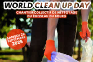 photo World clean up ou journée Mondiale du nettoyage de la planète
