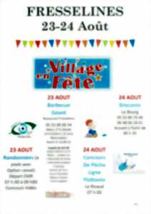 photo Fresselines, village en fête