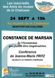 photo Conférence : Constance de Marsan, la Vicomtesse qui fallit être impératrice