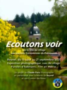 photo ECOUTONS VOIR !