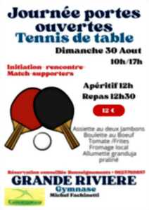 photo Journées portes ouvertes Tennis de Table