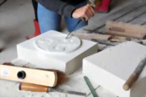 photo Atelier sculpture à la Chapelle de Graillé à Pindray, Jounées européennes du patrimoine