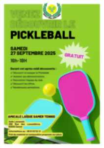 photo Découverte Pickleball