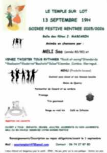 photo Soirée festive de la rentrée
