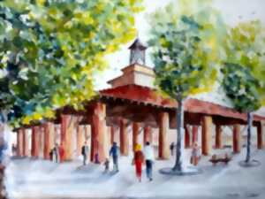 photo HALLE & ARTS : EXPO AQUARELLES & MAQUETTES