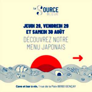 photo Découvrez notre Menu Japonais