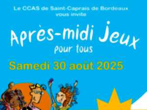 photo Après-midi jeux
