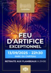 photo Feu d'artifice et retraite aux flambeaux