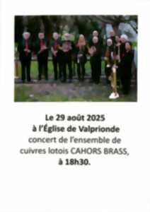 photo Concert à Valprionde: Cahors Brass