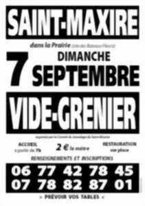 photo Vide grenier à Saint-Maxire