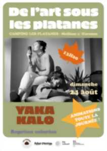 photo De l'art sous les platanes